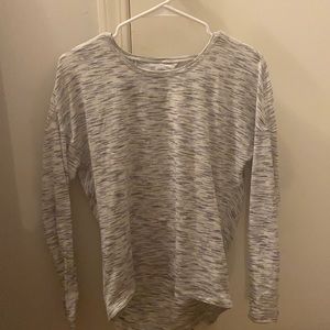 Lululemon long sleeve backless workout top